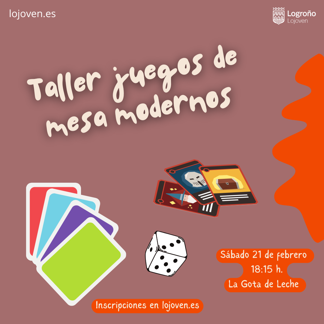Taller juegos de mesa modernos