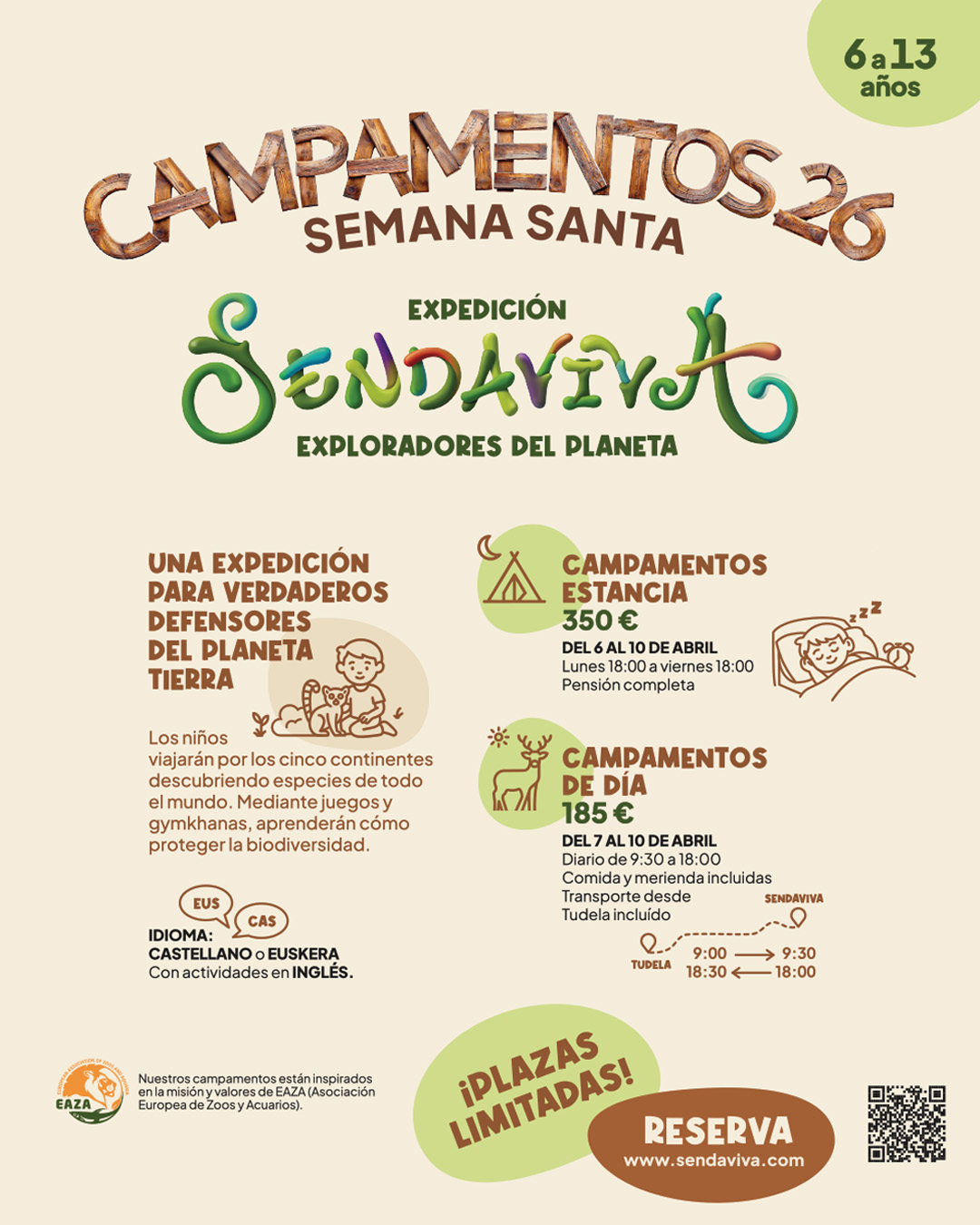 Campamento Semana Santa, Sendaviva
