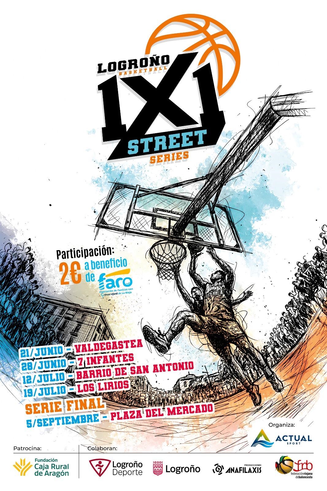 Logroño basketball 1×1 street series