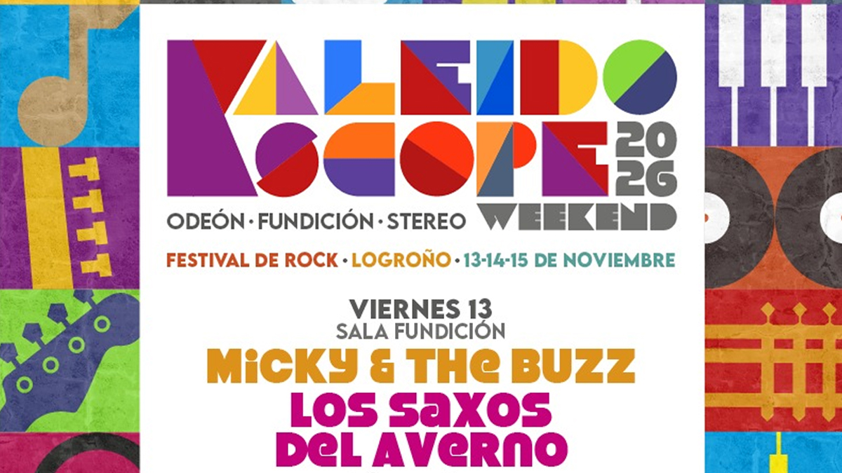 Kaleidoscope Weekend – Micky & The Buzz + Los Saxos del Averno