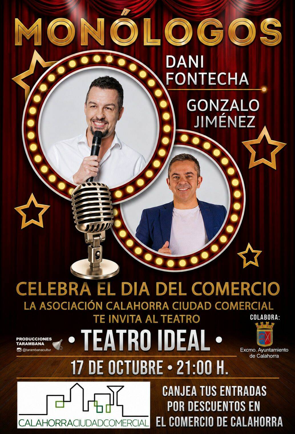 Monólogos. Dani Fontecha y Gonzalo Jiménez