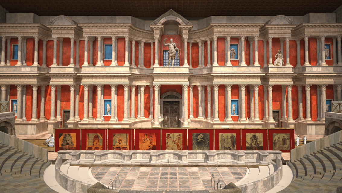 Exposición «Theatrum Mundi: exposición sobre la historia del Teatro Romano de Mérida»
