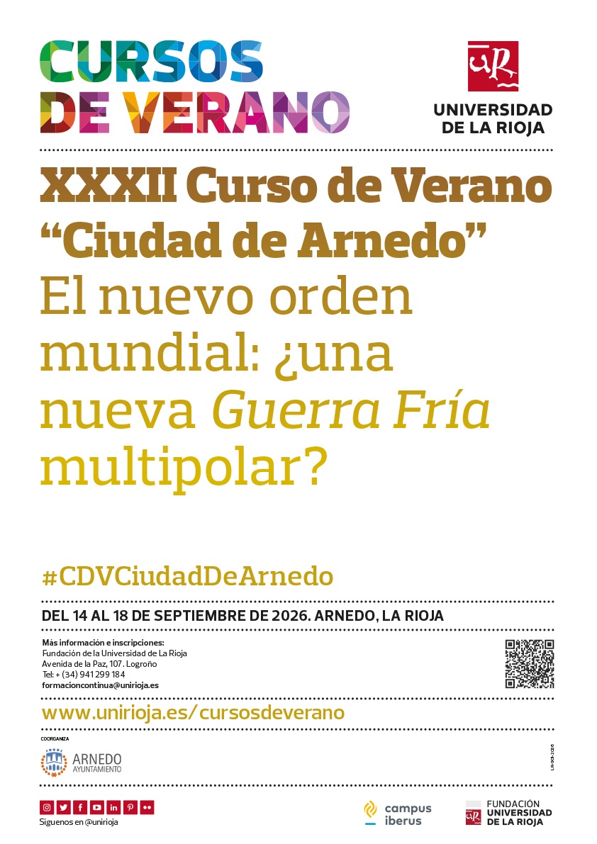 XXXII Cursos de Verano “Ciudad de Arnedo” 2026. Geopolítica del colapso: los conflictos postsoviéticos en perspectiva