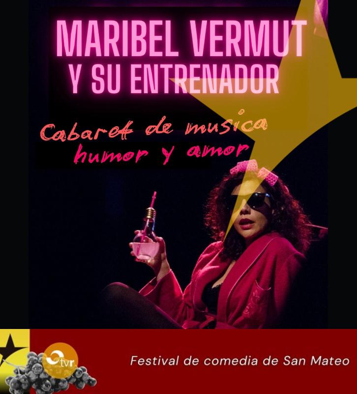 Maribel Vermú y su entrenador