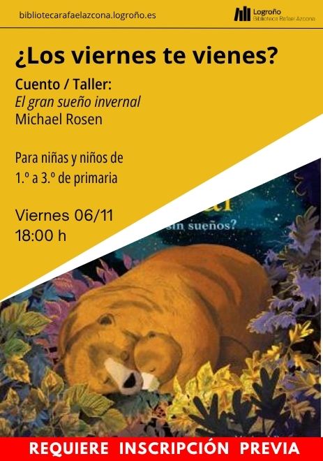 ¿Los viernes te vienes? : El gran sueño invernal de Michael Rosen