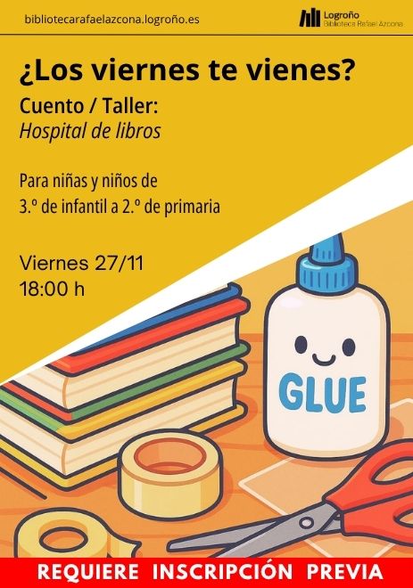 ¿Los viernes te vienes? : Hospital de libros