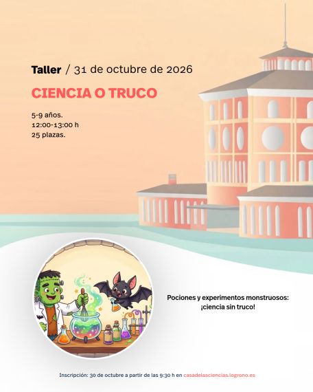 Los findes talleres: ciencia o truco